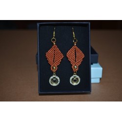Classic Earrings with Dangling Heart