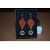 Classic Earrings with Dangling Heart