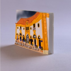Óbidos Village Refrigerator Magnet Handmade 3D | imanías.pt