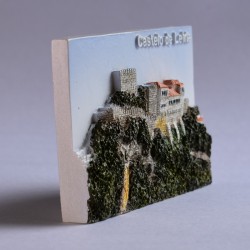 Leiria Castle Refrigerator Magnet Handmade 3D | imanías.pt