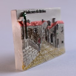 Refrigerator Magnet Linhares da Beira Handcrafted 3D Sculpted and Painted | imanías.pt