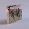 Refrigerator Magnet Linhares da Beira Handcrafted 3D Sculpted and Painted | imanías.pt