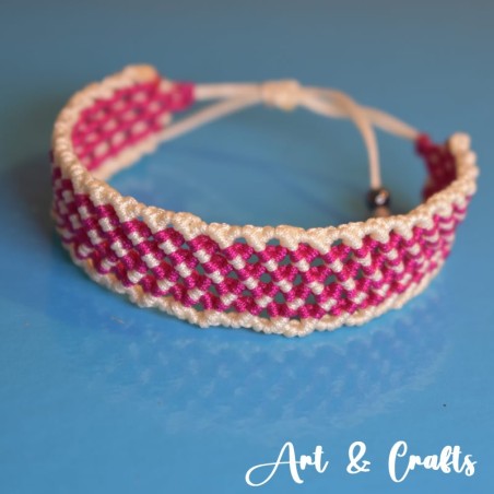 Macramé Web Bracelet