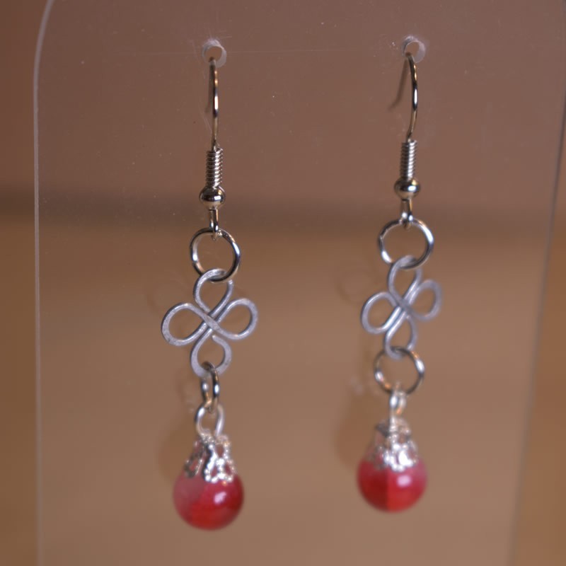 Metallic Clover Earrings Metallic Clover Earrings