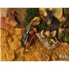 Hand-Carved Nativity Scene Refrigerator Magnet - Merry Christmas - imanias.pt