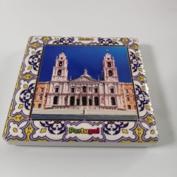 Mafra Palace Ceramic Tile Magnet Souvenir - imanias.pt